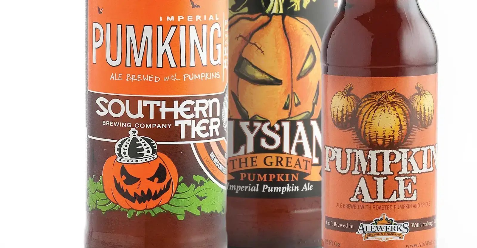 Best seasonal beers example, Pumpkin & Spiced Ales