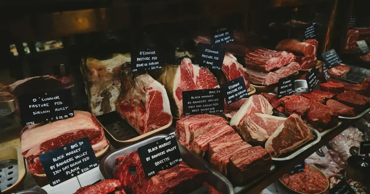 farm store meat display ideas